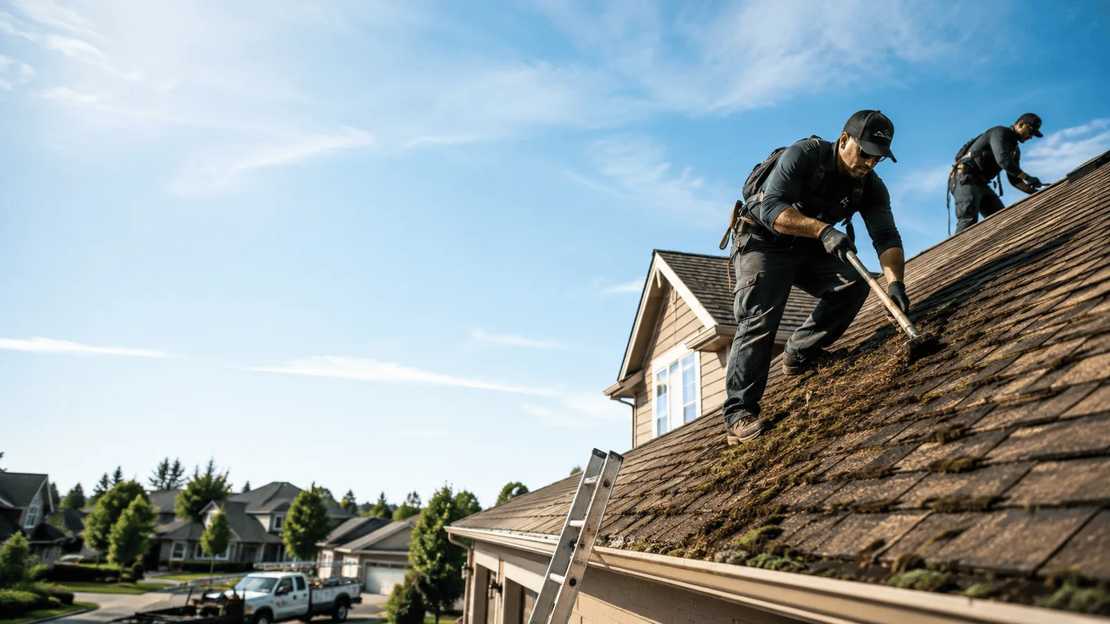 Roof Moss Removal in Gentry, AR near me